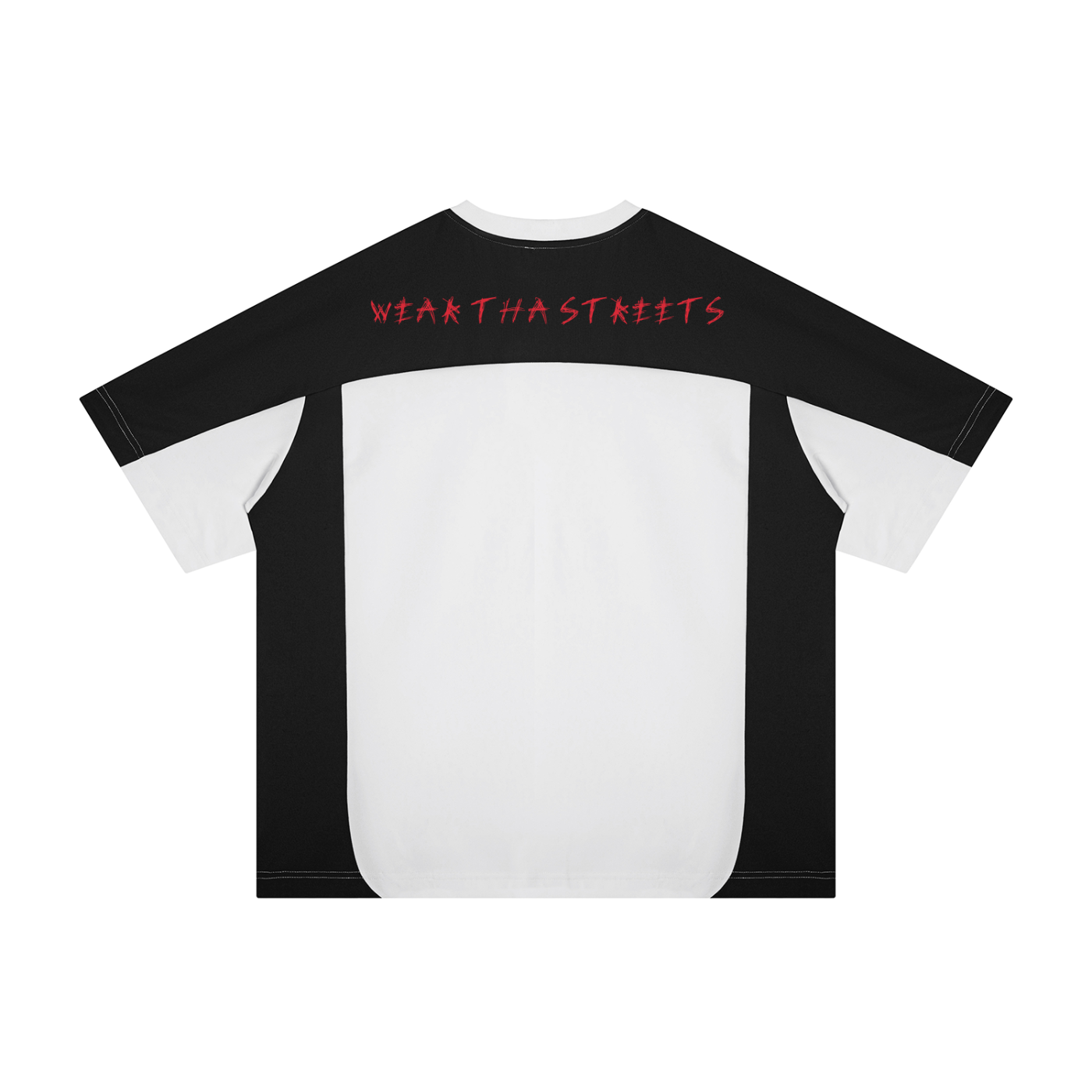 Unisex Color Block Loose T-Shirt
