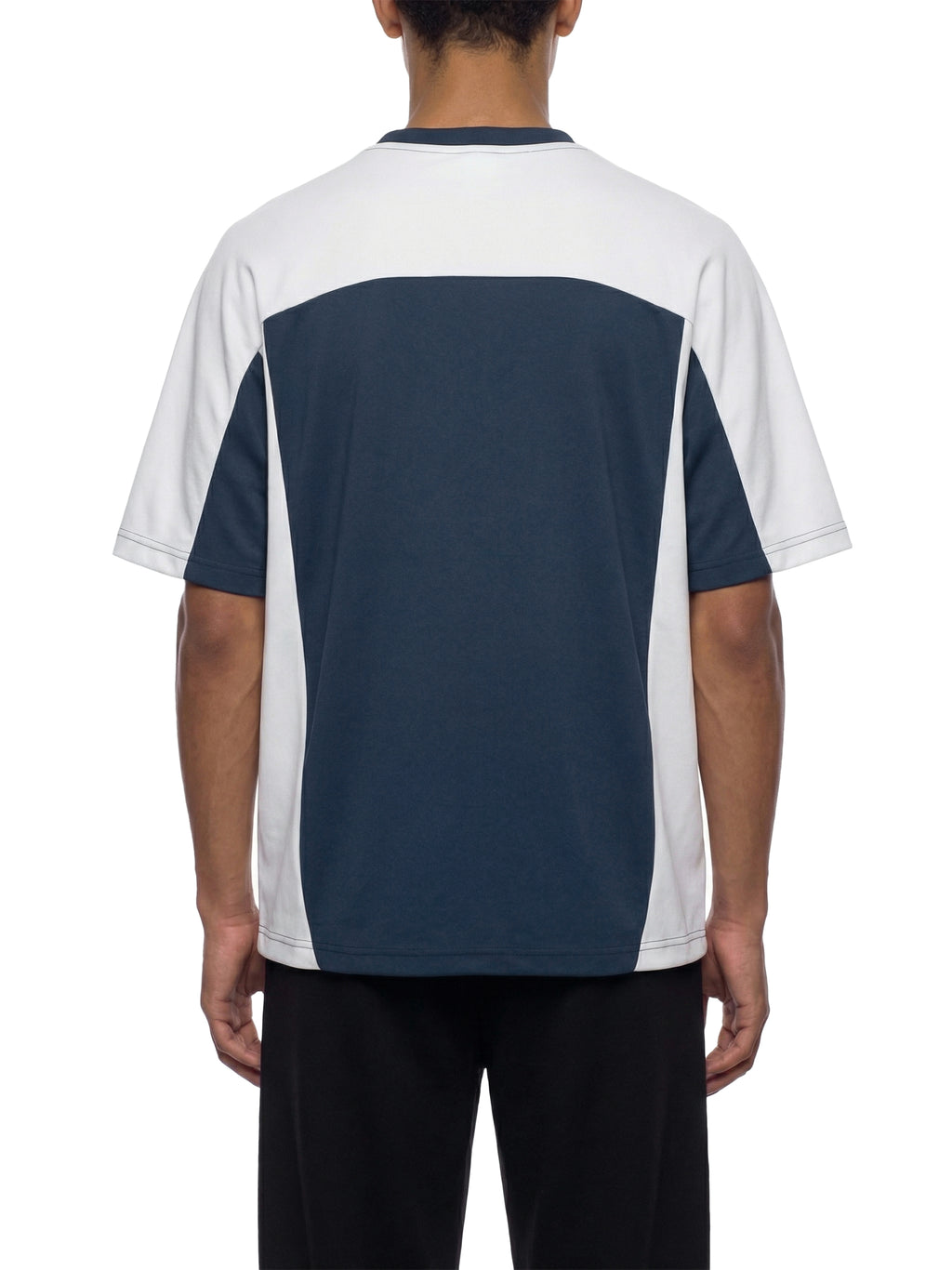 Unisex Color Block Loose T-Shirt